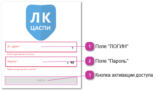 3.1. Запуск приложения и аутентификация пользователя